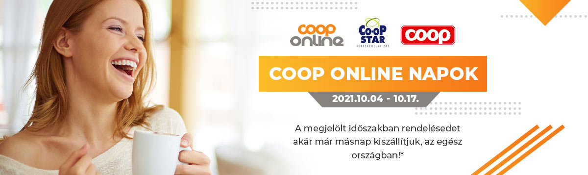 Coop Online Napok október 17-ig!