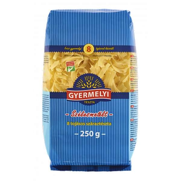 GYERMELYI 8TOJ.TÉSZTA SZÉLESMETÉLT 250G