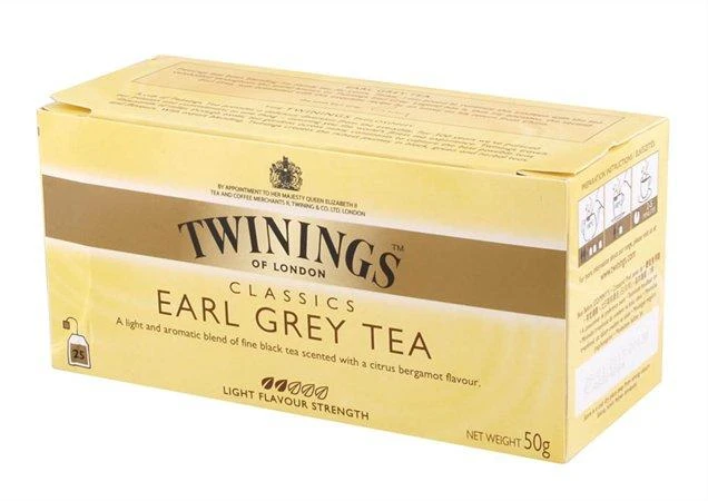 TWININGS TEA  EARL GREY 25X2G