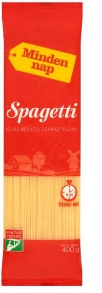 MINDEN NAP SZT.TOJÁS NÉLK.SPAGETTI 400G