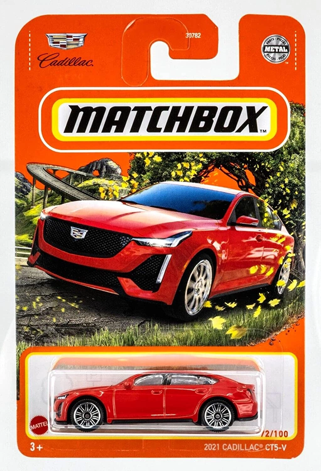 Matchbox Cadillac CT5-V piros fém