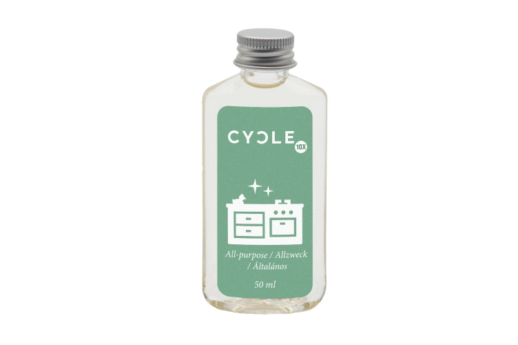 Cycle Általános felülettisztító 10x koncentrátum levendula és menta illattal 50ml