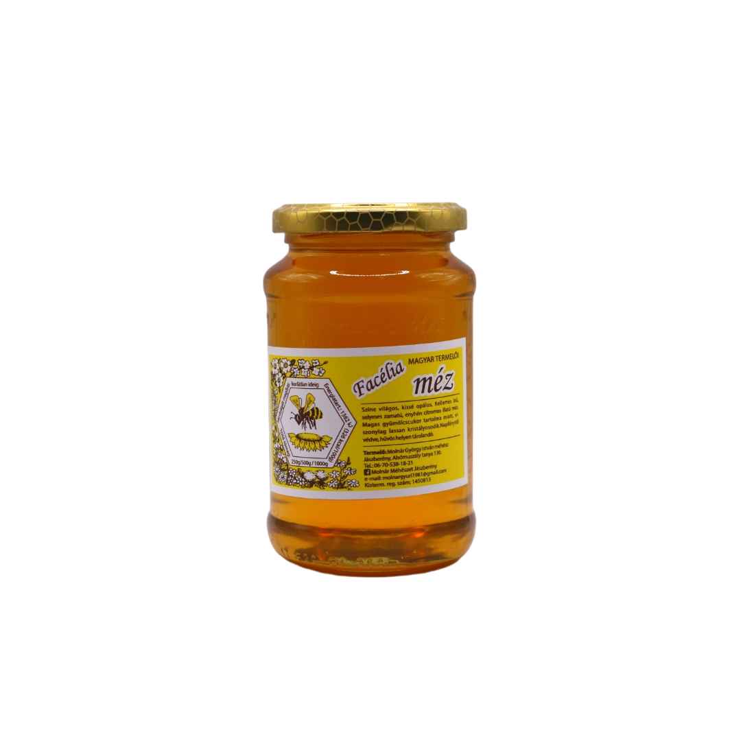 FACÉLIAMÉZ 500g – Molnár méhészet