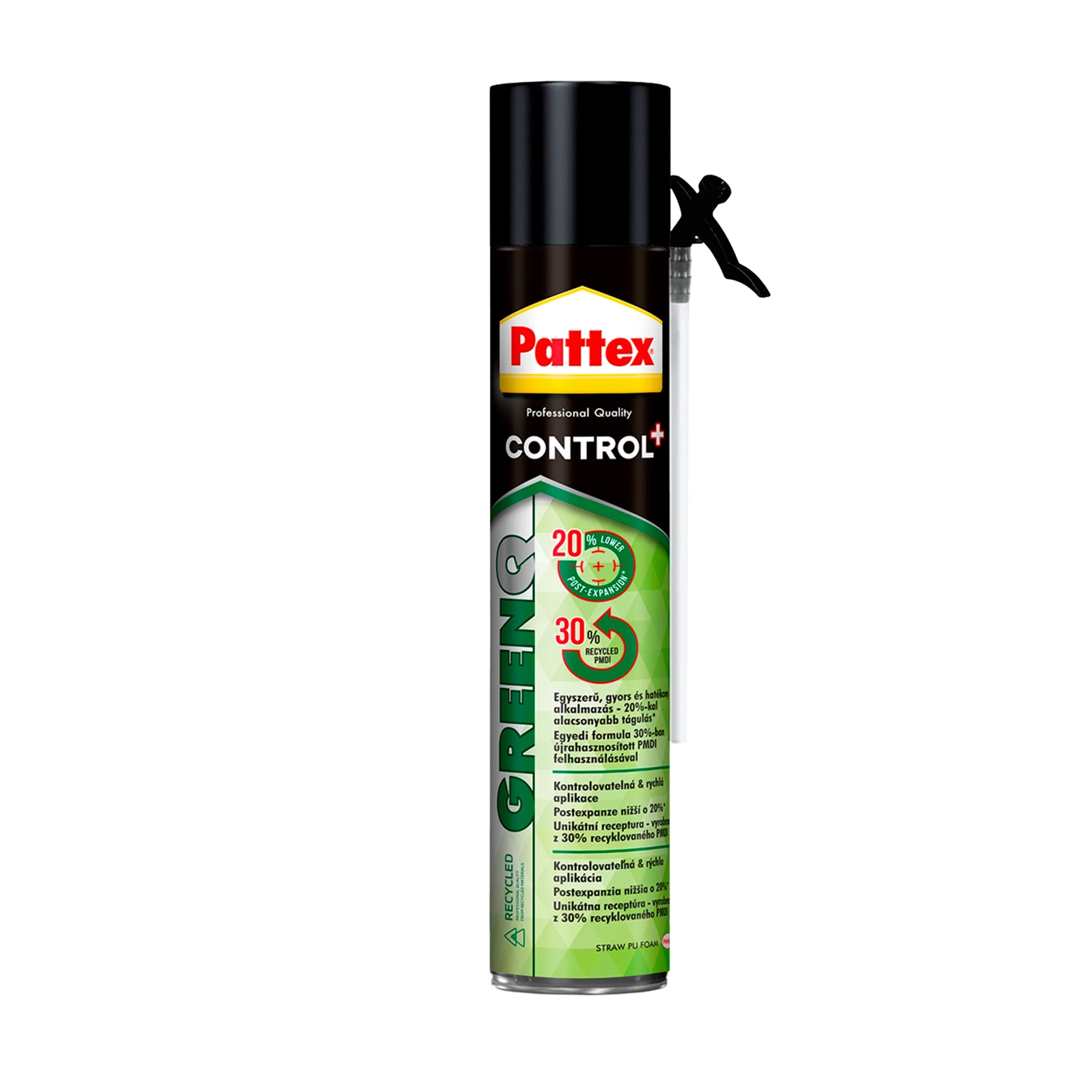 PATTEX GreenQ újrahasznosított purhab 500ml
