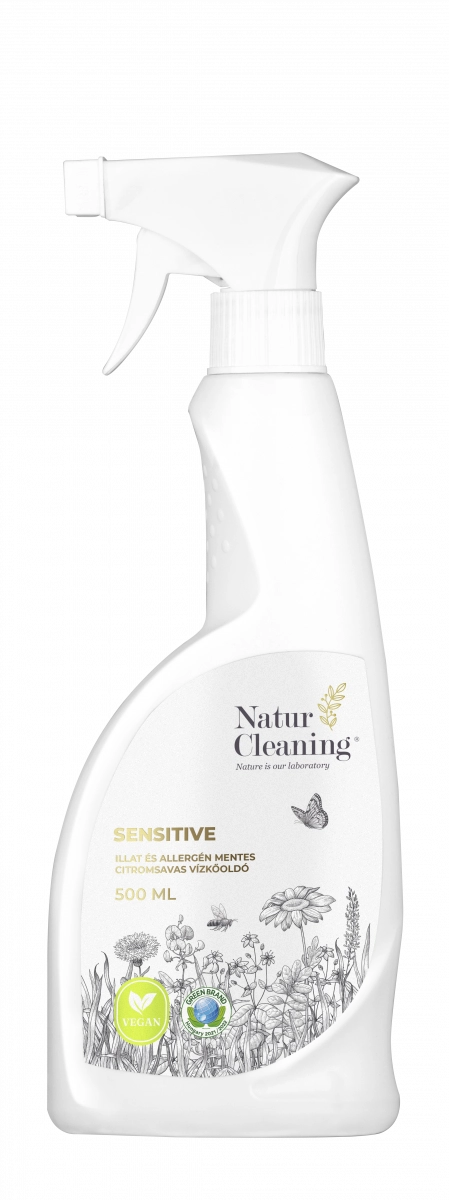 Naturcleaning Sensitive illat és allergénmentes vízkőoldó 0,5L