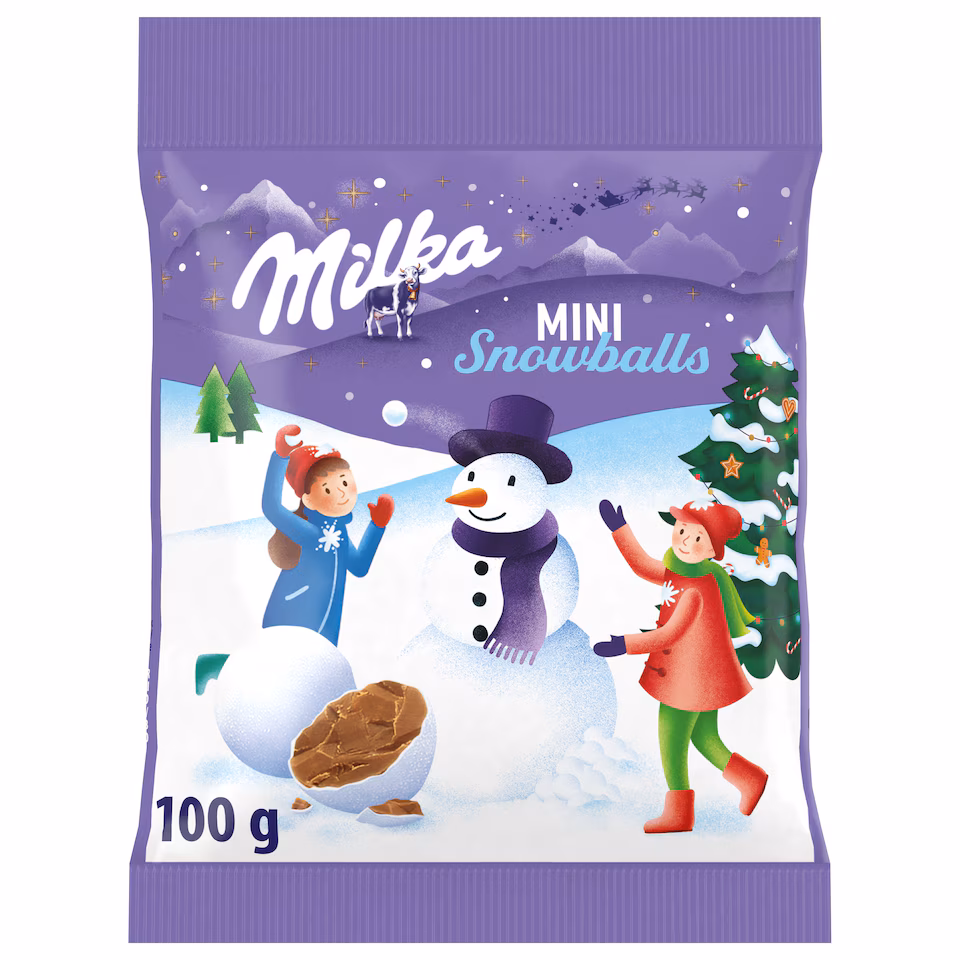 MILKA MINI HÓGOLYÓK 100G