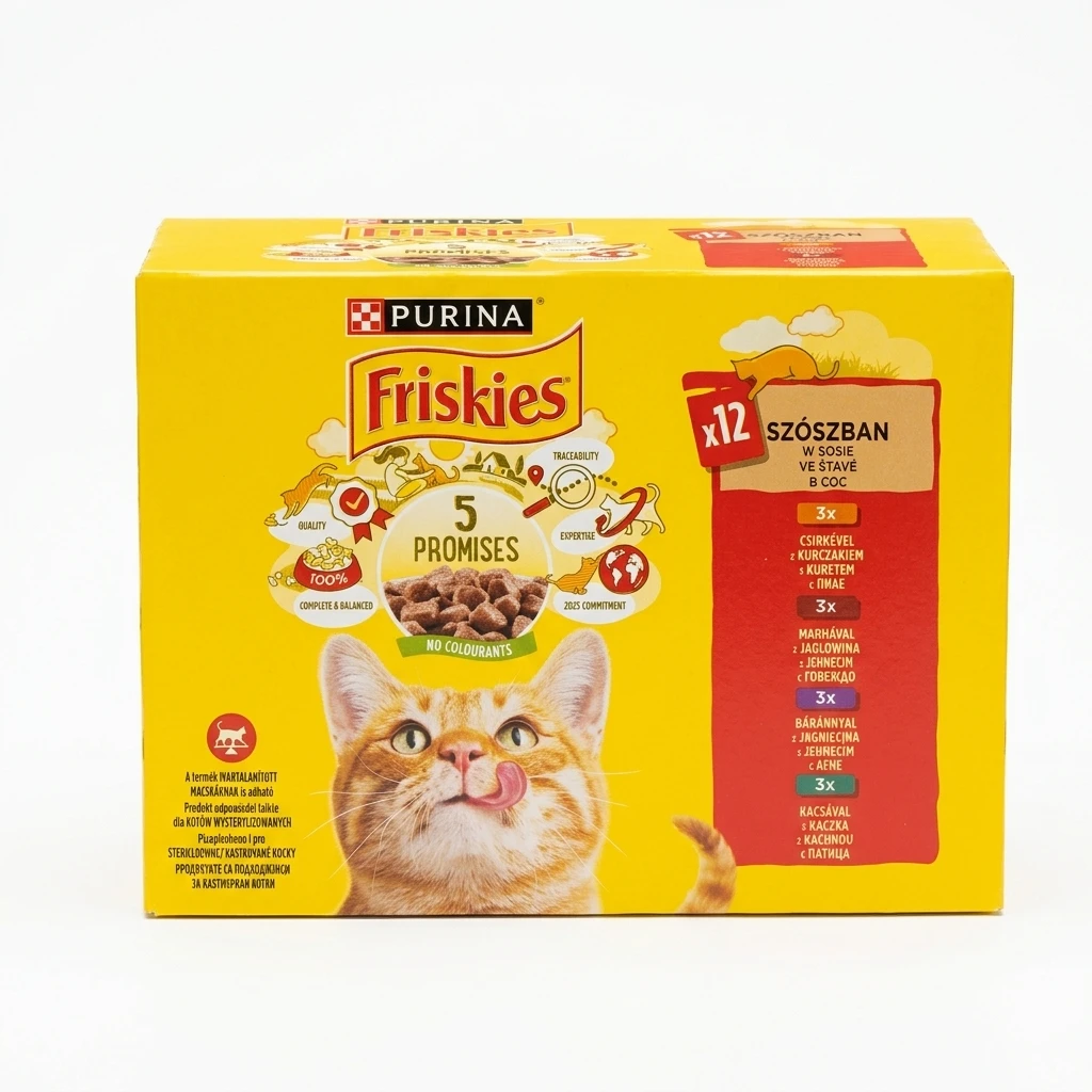 FRISKIES MACSKAEL.CSI-MAR-BÁR-KACS12X85G