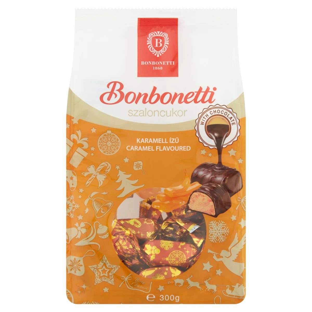 BONBONETTI SZC.KARAMELL ÍZ? ÉTCS.M. 300G