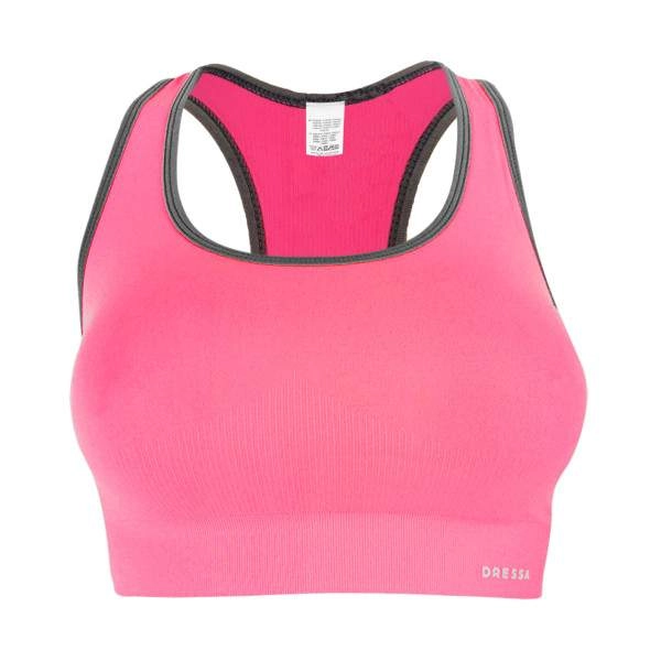 Dressa Active seamless varrás nélküli női top sportmelltartó – pink | KÜLÖN CSOMAG |