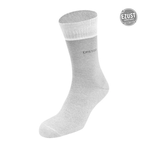 Dressa ezüstszálas gumi nélküli zokni – fehér | KÜLÖN CSOMAG |