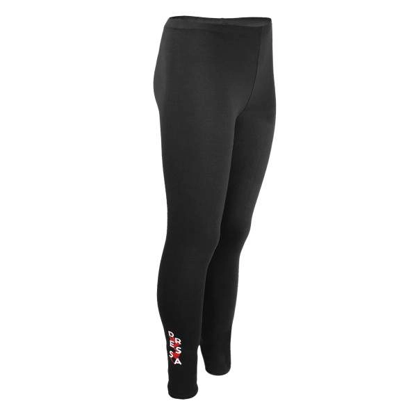 Dressa Jersey női pamut leggings – fekete | KÜLÖN CSOMAG |