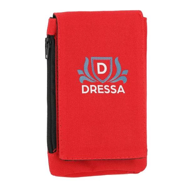 Dressa Phone nyakba akasztható övre fűzhető univerzális telefontok – piros | KÜLÖN CSOMAG |