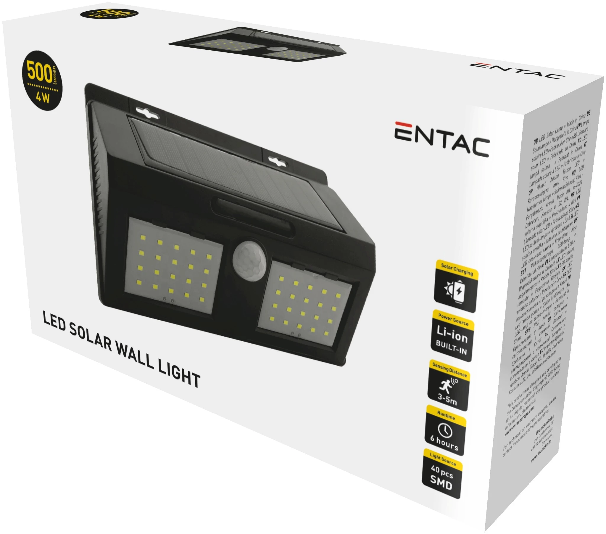 Műanyag Lámpa 4W SMD ESL-4W-SMD-PL | KÜLÖN CSOMAG |