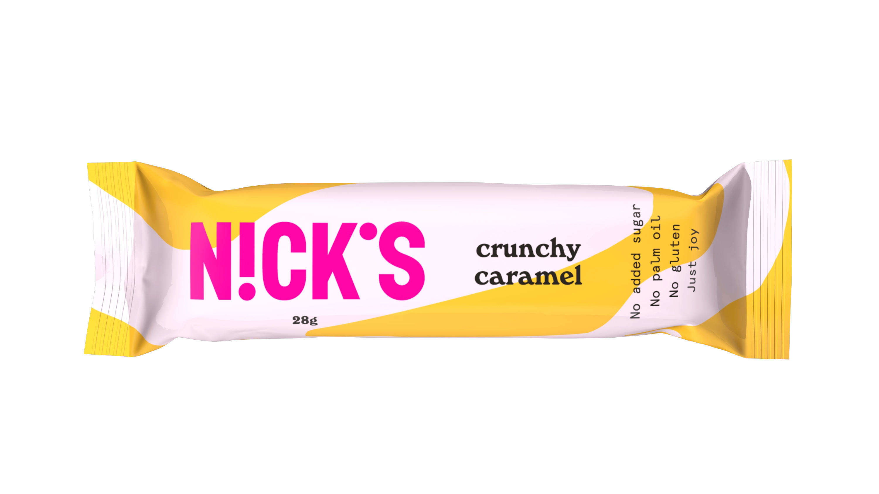 Nick’s glutén-és h. cukormentes CRUNCHY CARAMEL 28g