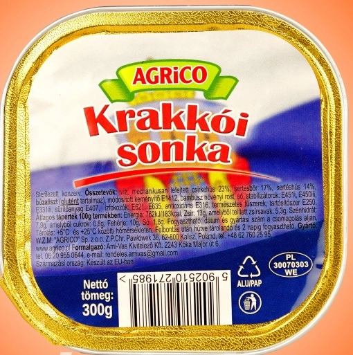 AGRICO KRAKKÓI SONKA 300G
