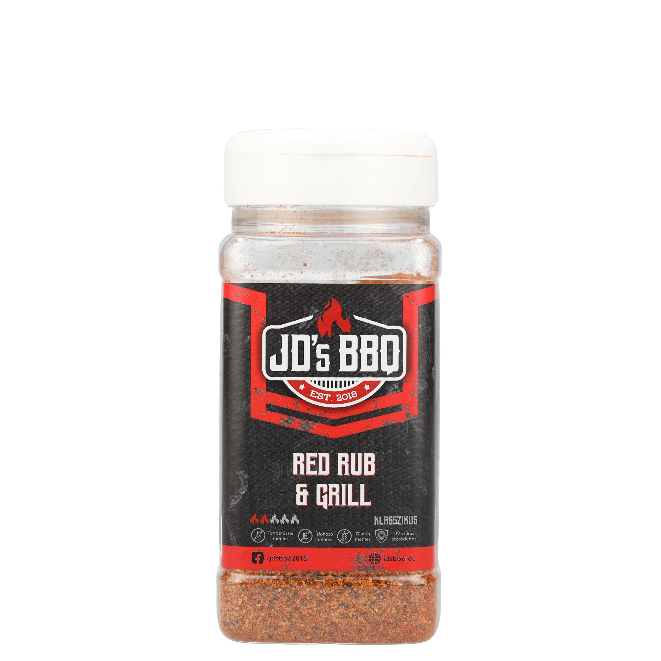 BBQ Rub Red 300g szóródoboz