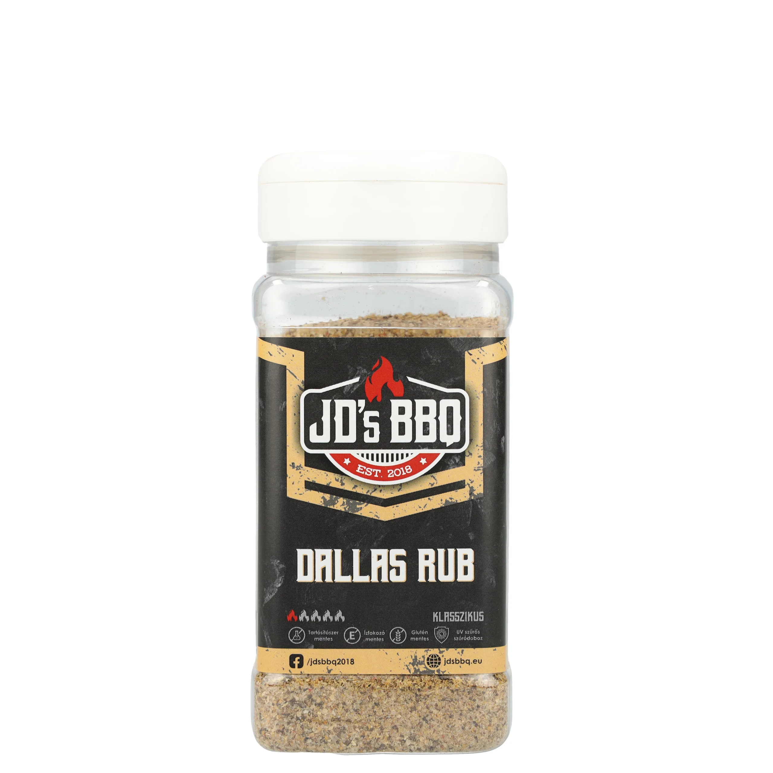 BBQ Rub Dallas 300g szóródoboz