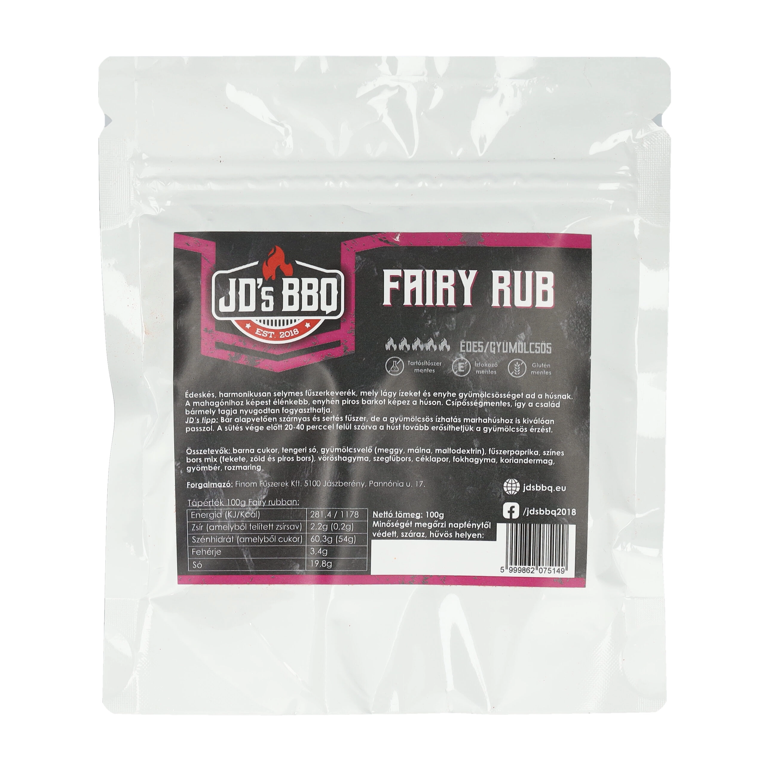 BBQ Rub Fairy 100g
