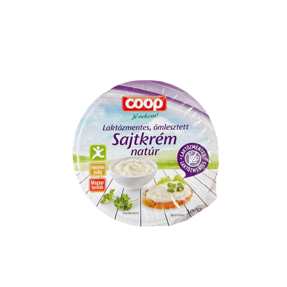 COOP JÓ NEKEM!LAKTÓZMEN.SAJTKR.NAT. 100G