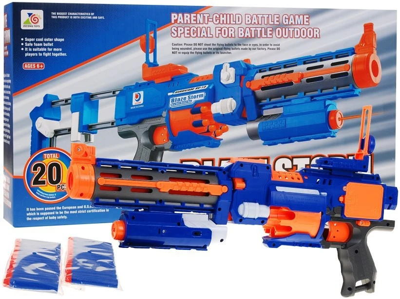Blaze Storm játékfegyver-kék