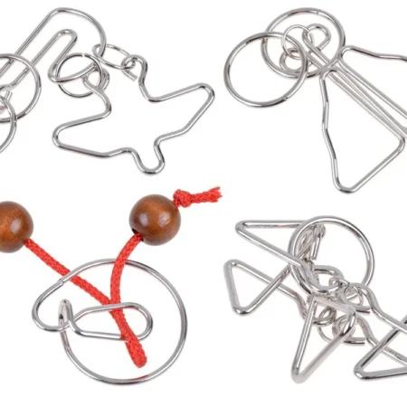 4 darab ördöglakat készségfejlesztő játék