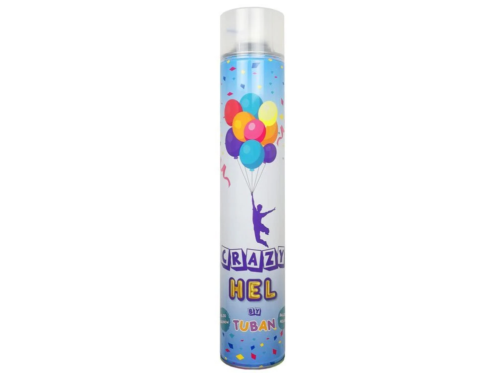 Hélium léggömbök felfújásához 6,5 cm x 34,5 cm
