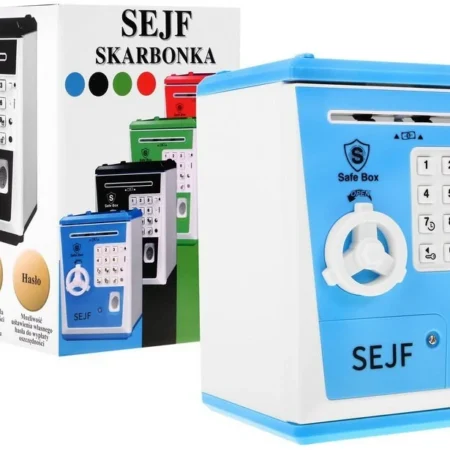 kék kis széf (persely)