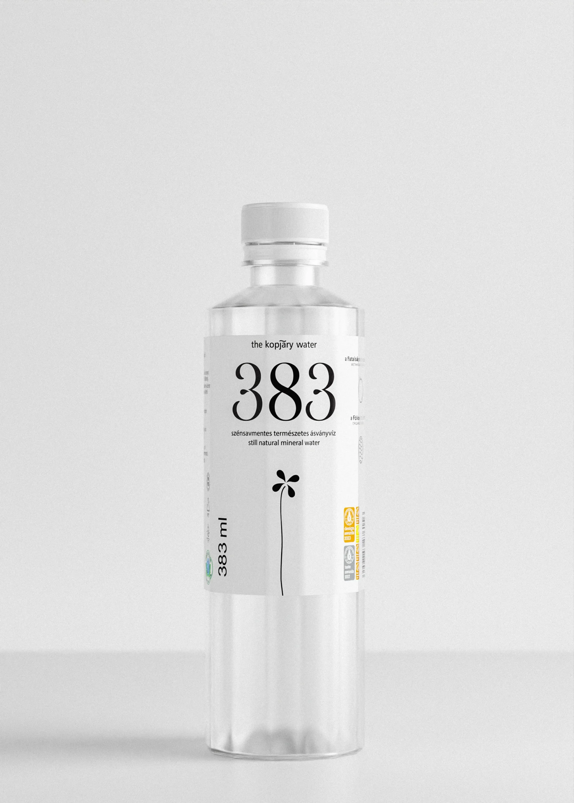 383 THE KOPJARY WATER SZÉNSAVMENTES PET DRS 383ML