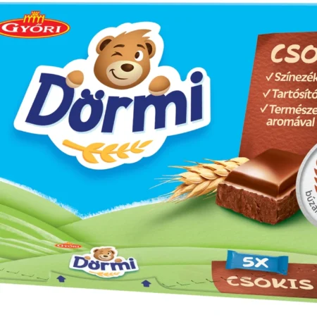 dörmi csokoládés krémmel töltött puha piskóta 5x30gr