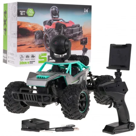 távirányítható sprint lánctalpas wi fi kamerával gyerekeknek