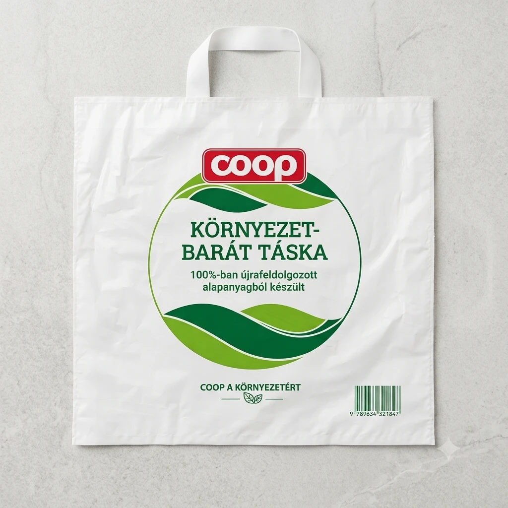 COOP SZALAGFÜLES TÁSKA 40X44CM