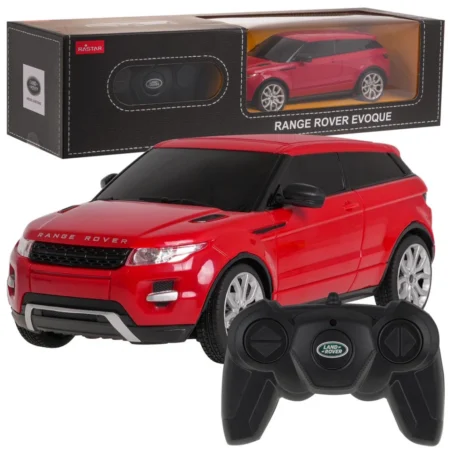 range rover evoque red rastar távirányítós autó