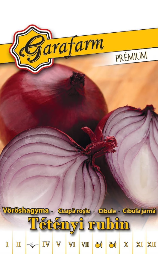 Garafarm Premium zöldség Vöröshagyma Tétényi rubin 1,5g