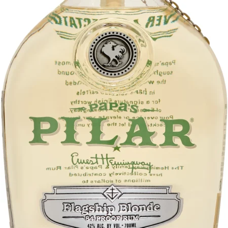 papa's pilar blonde rum 42% 0.7l