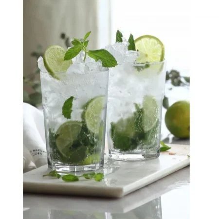 lav modern üveg pohár készlet 355 ml (6 darab)