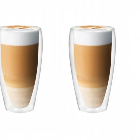 backhome duplafalú latte termo pohár készlet 430 ml