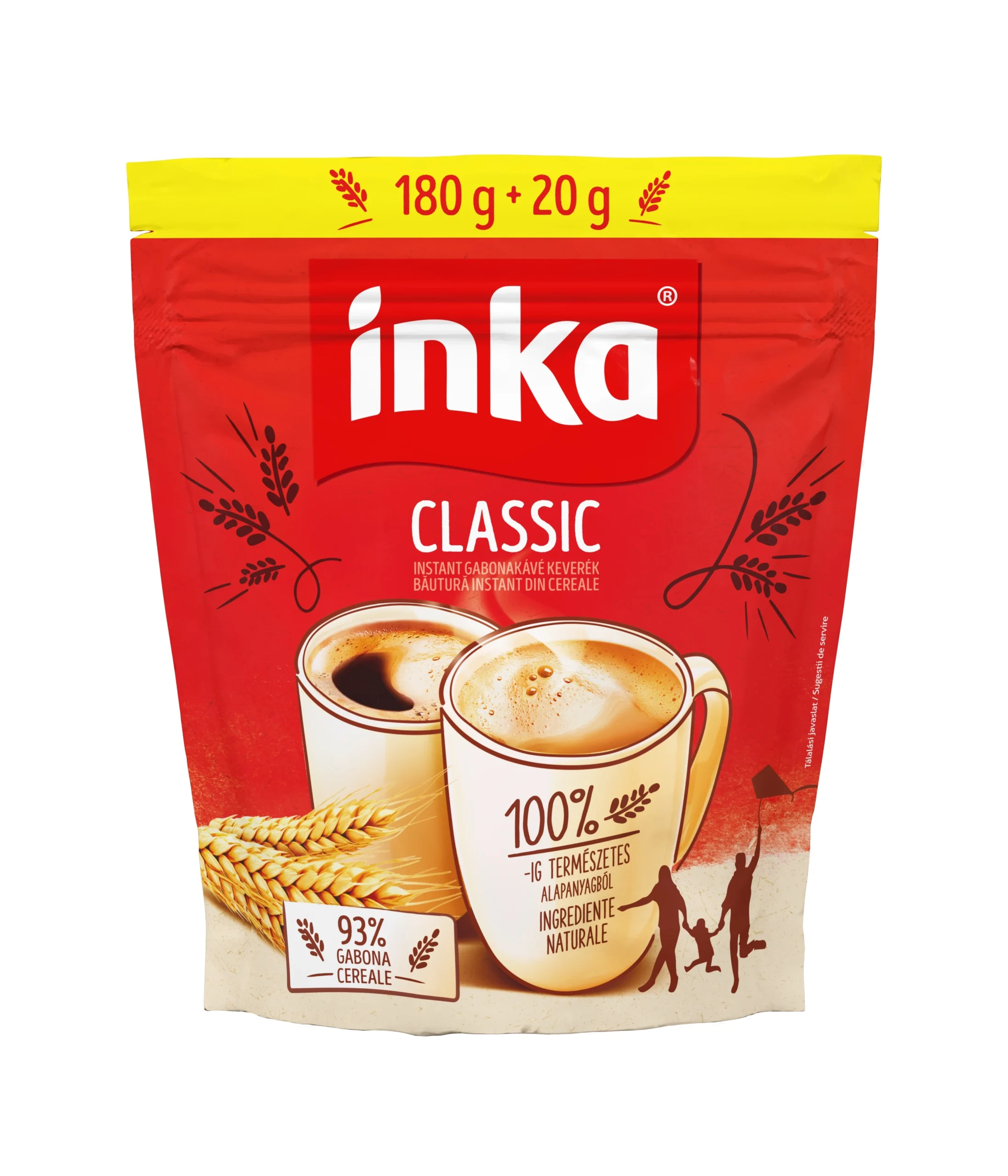 INKA CLASSIC GABONAKÁVÉ 180G+20G