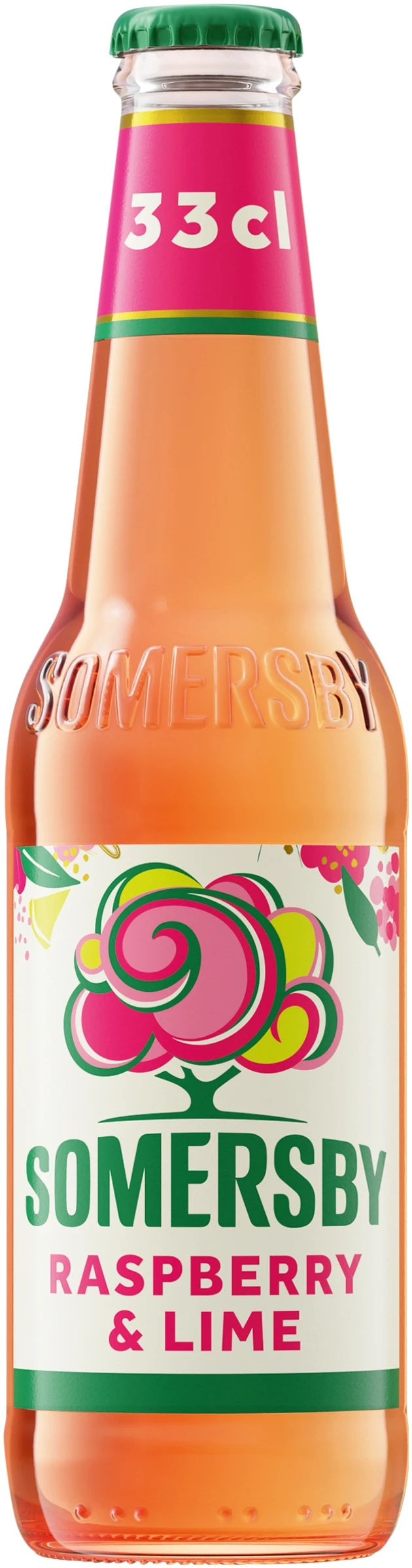 SOMERSBY RASPB.&LIME 4.5% ÜV.DRS 0.33L