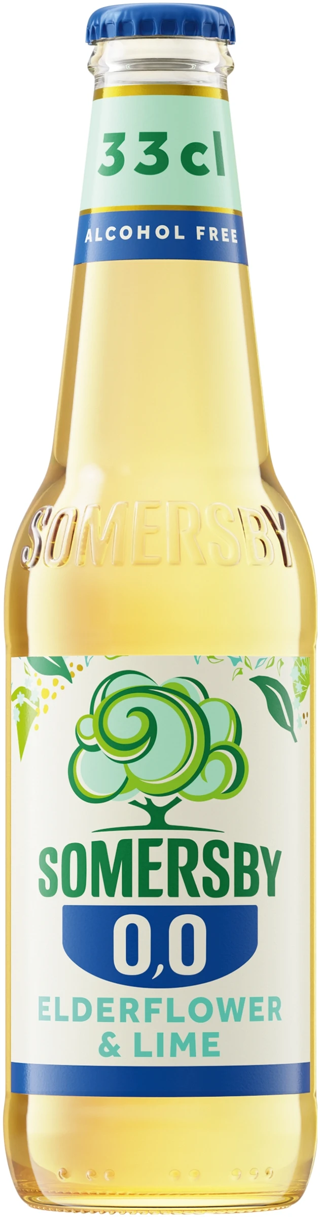 SOMERSBY ELDERFLOWER&LIME 0%ÜV.DRS 0.33L