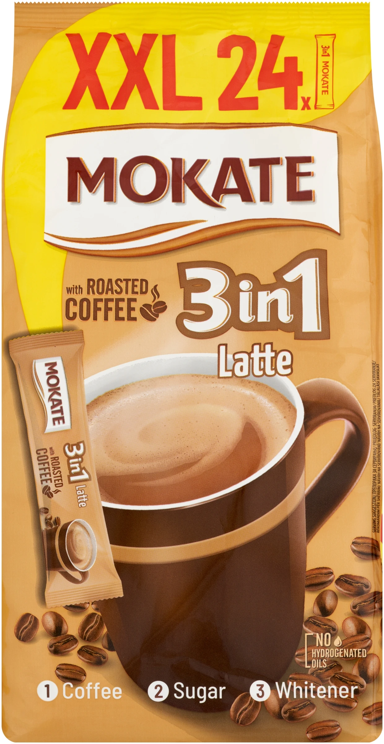 MOKATE 3IN1 LATTE XXL 24X15G