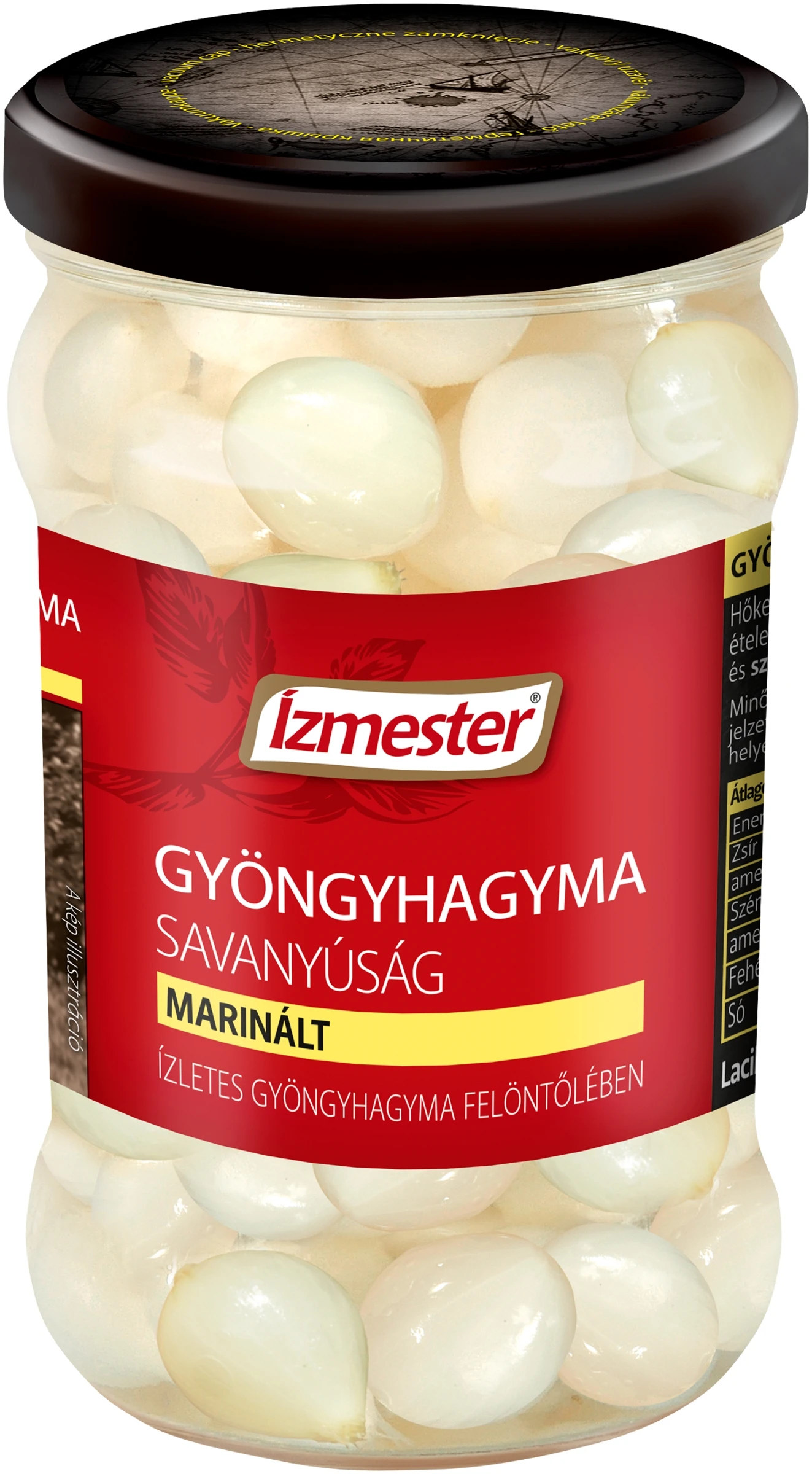 ÍZMESTER GYÖNGYHAGYMA SAVANY.290G/ 170G