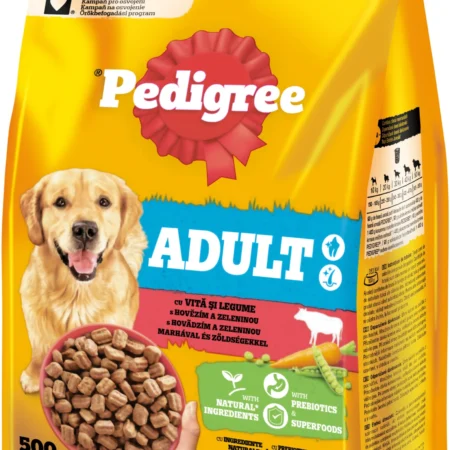 pedigree szÁraz adult m/l mar.zÖld. 500g