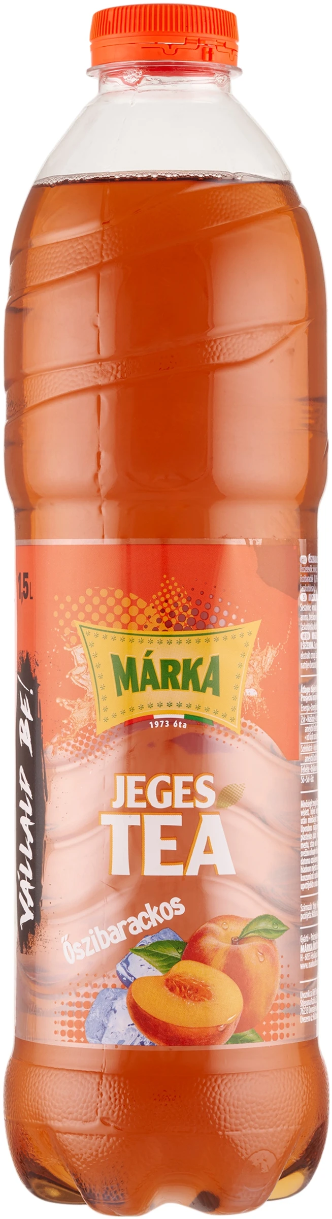 MÁRKA JEGES TEA BARACK ÜD.I.PET.DRS 1.5L