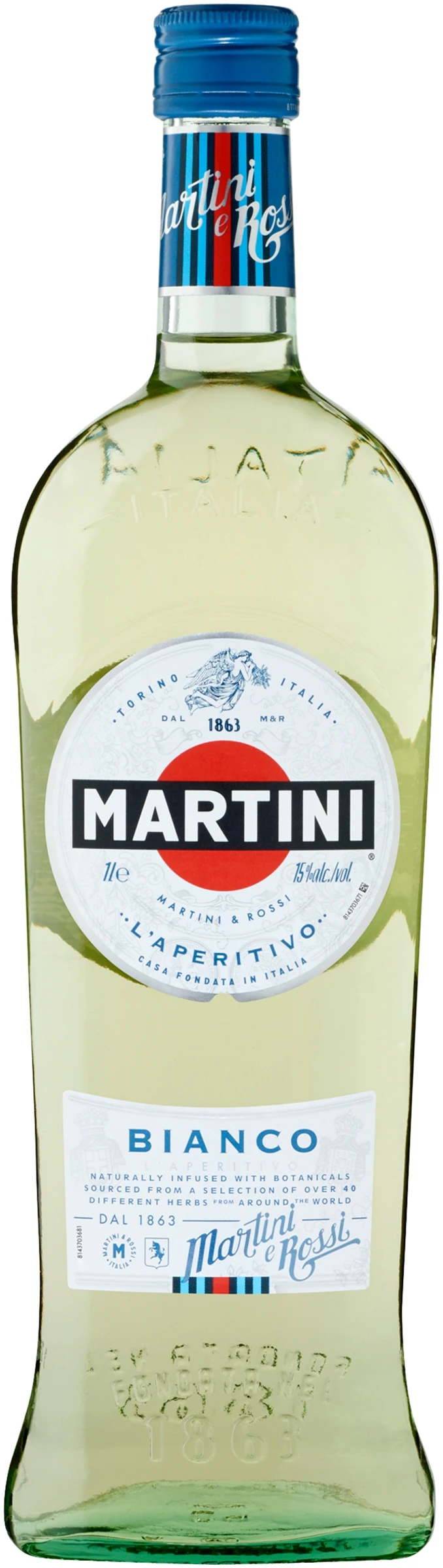 MARTINI BIANCO VERMUT 15% ÜV.DRS 1L