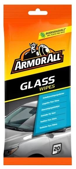 ArmorAll Szélvédőtisztító Kendő Glass 20db AACWG