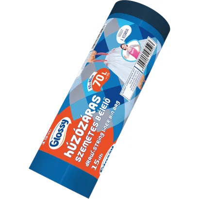GLOSSY HÚZÓZÁR.SZEM.55X80CM 70L 15DB