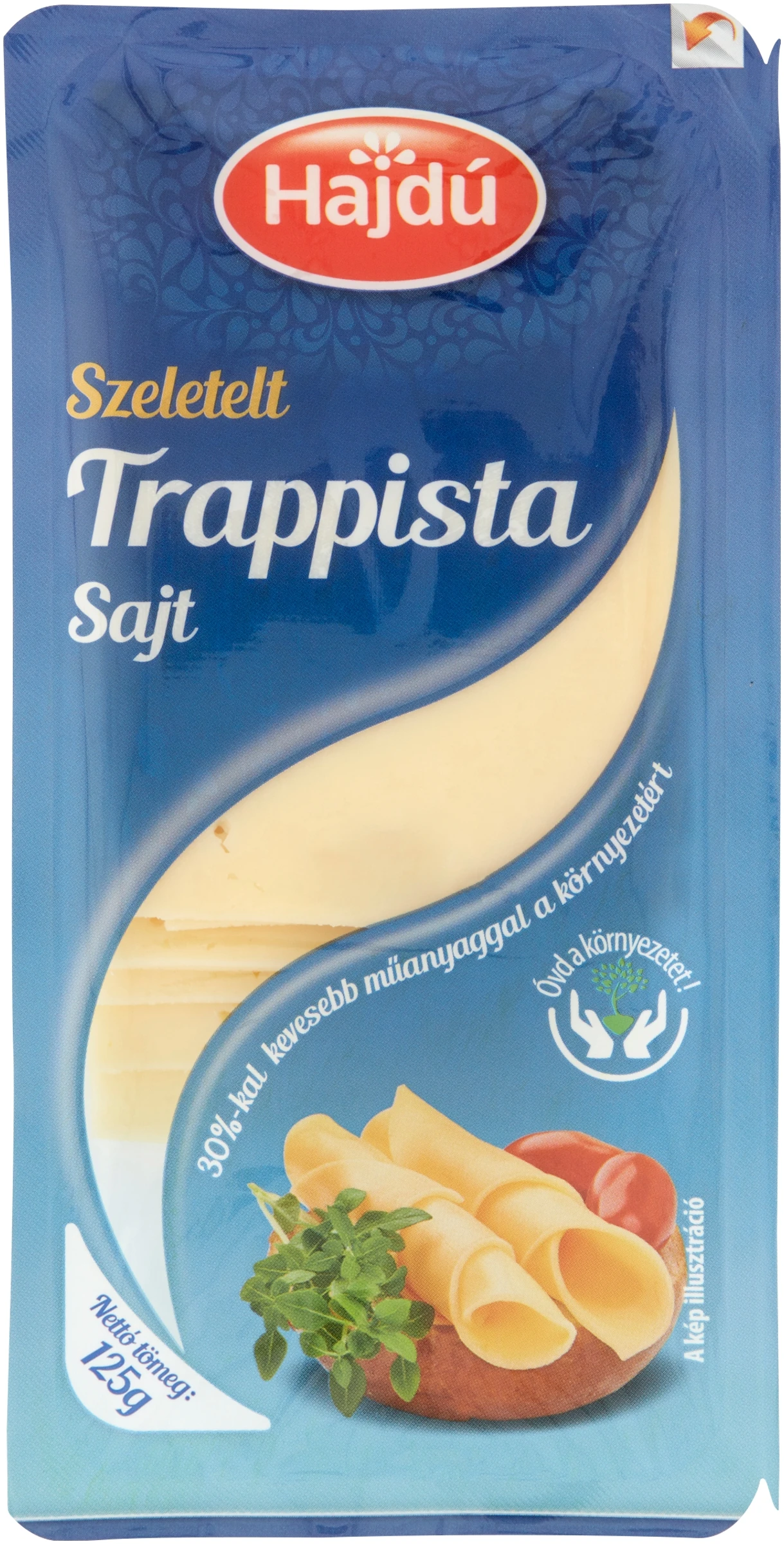 HAJDÚ TRAPPISTA SAJT SZELETELT 125G