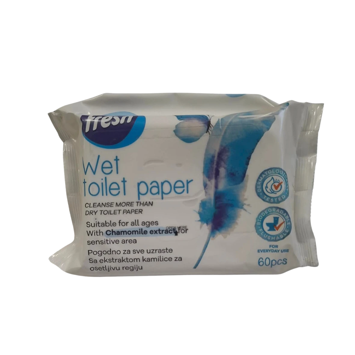 FRESH DELUXE NEDVES TOILET PAP.1R.60DB