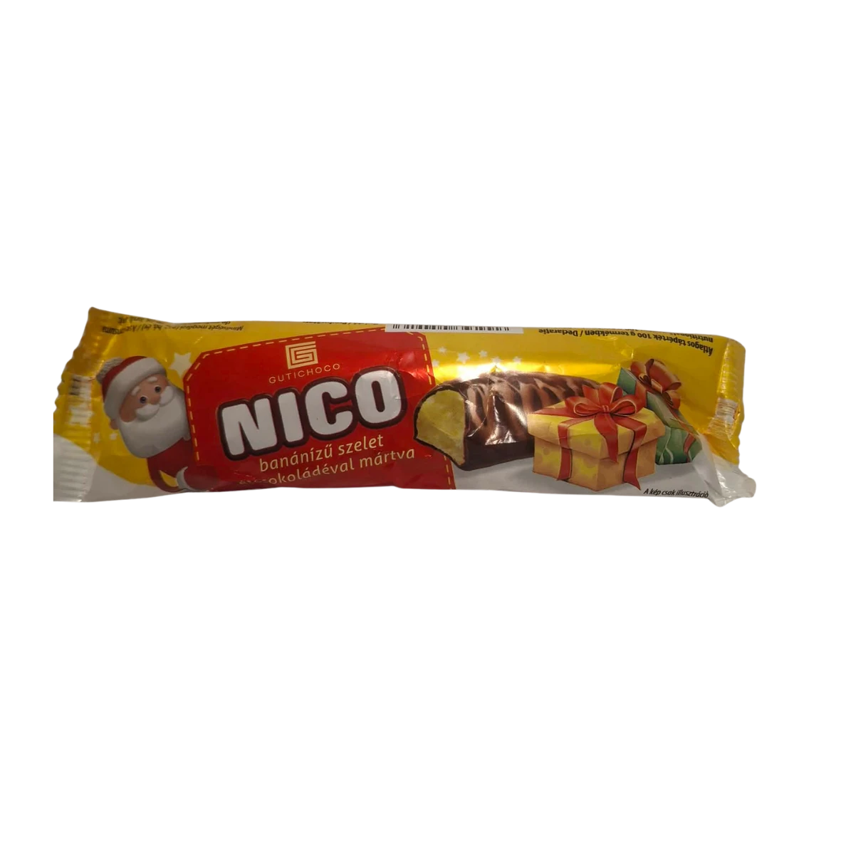 MIKULÁS BANÁN SZELET ÉTCSOKOLÁDÉS 40G