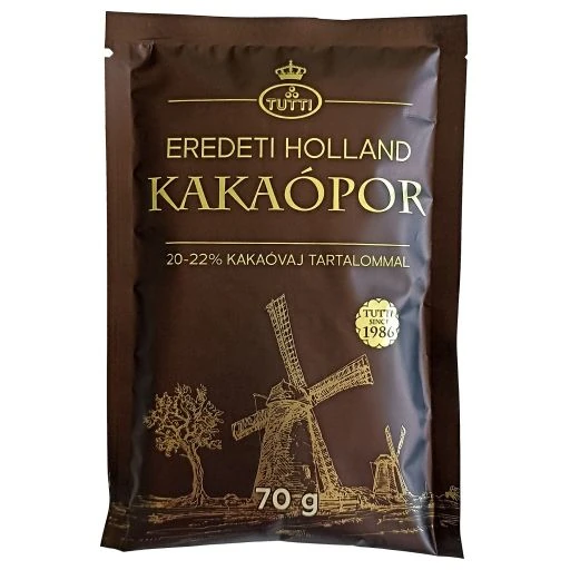 TUTTI HOLLAND KAKAÓPOR 20-22% 70G